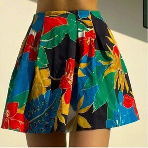 Alice + Olivia Sz 6 NWT Multicolor Floral Skirt